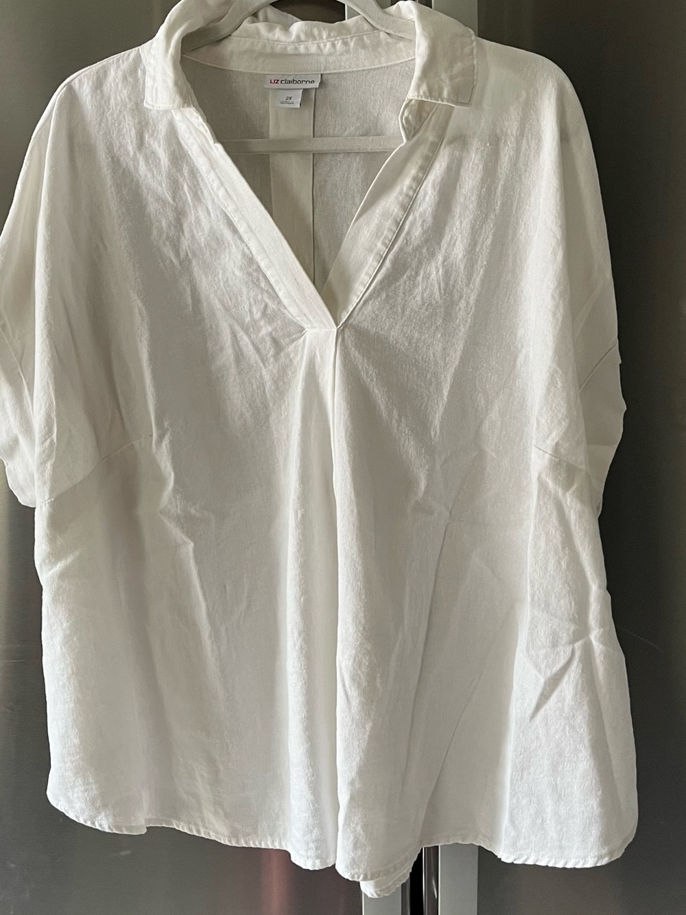 Liz Claiborne Cream/Off-White Blouse - Coastal